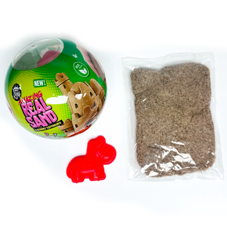 AMAZING REAL SAND kineetiline liiv Real Sand Sensory Ball PDQ, WC112934CKINT 