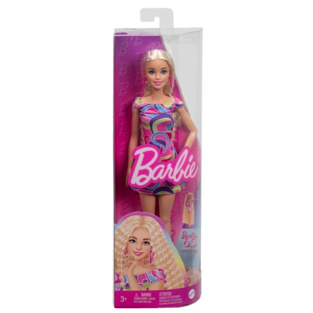 BARBIE Fashionistas nukk kirjus kleidis, HRH20 