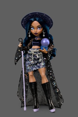 MONSTER HIGH MOONSPELL MAGIC nukk Claire – selgeltnägija nõid, JMB89 