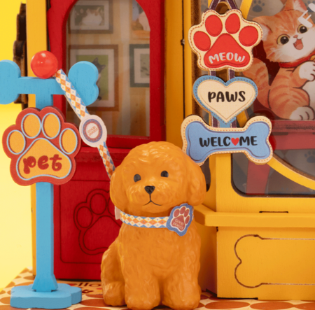 ROLIFE puidust konstruktor Lemmikloomapood, DS045 