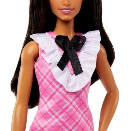 BARBIE Fashionistas nukk roosa kleidiga, HTJ06 HJT06