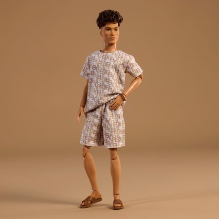 BARBIE Basics No10 Ken pruunide juustega nukk, JJX29 