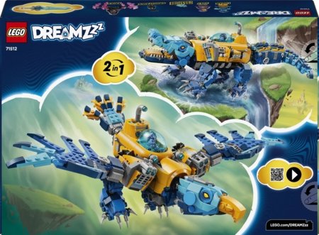71512 LEGO® DREAMZzz™ Krokodilli allveelaev 