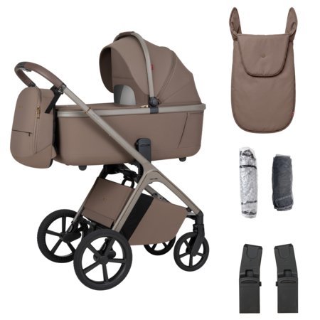CARRELLO universaalne käru 2in1 VECTOR, Coffee Beige, CRL-6553 
