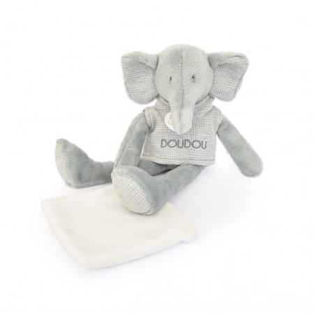 DOUDOU ET COMPAGNIE pehme kaisukas elevant 25cm, DC4188 