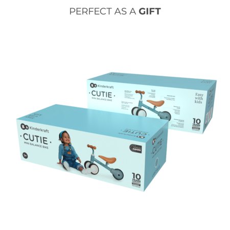 KINDERKRAFT kolmerattaline tasakaaluliikur Cutie, roosa, KRCUTI00PNK0000 