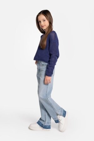 COCCODRILLO kampsun COSMIC GIRL JUNIOR, sinine, WC5172101CGJ-014-164, 164 cm 