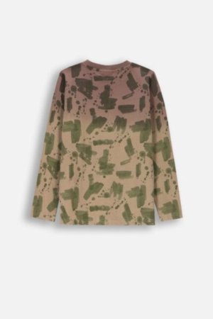 COCCODRILLO t-shirt EVERYDAY BOY A, khaki, ZC4143102VBA-027-152, 152 cm 
