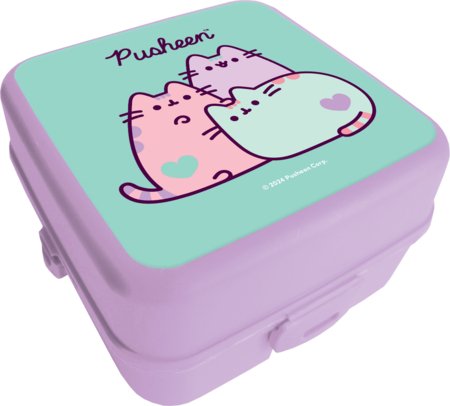 PUSHEEN laste lõunasöögikarp, TO-ŚNI-9810-XXX-PUSH-PC 