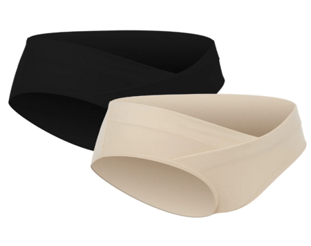 CANPOL BABIES madala vöökohaga raseduspüksid MUM FIT, S/M suurus, 2 tk., 78/018 