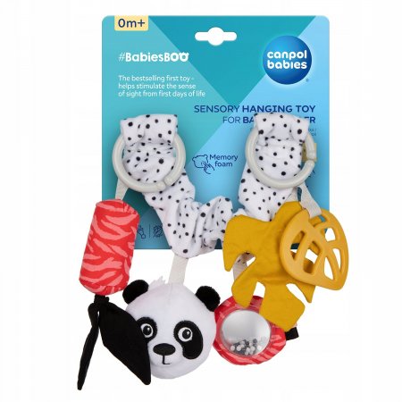 CANPOL BABIES sensoorne rippuv mänguasi lapsevankrile BabiesBoo, 68/085 68/085