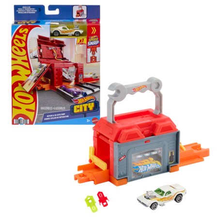 HOT WHEELS City Play and Go rajakomplekt, assortii, JHL43 