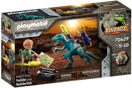 PLAYMOBIL DINO RISE lahinguvalmis Deinonychus, 70629 70629