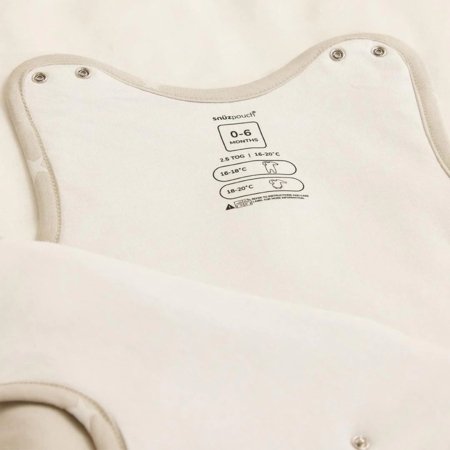 SNUZPOUCH magamiskott, 6-18 k., 1.0 TOG, Cashmere Cross, SW008CE 