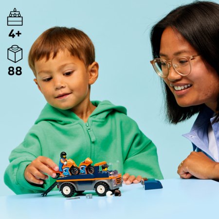 60491 LEGO® City Mootorratta transpordiveok 