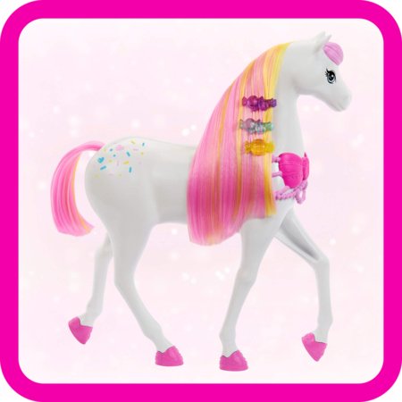 BARBIE SALDUMU ZEMES hobune ja saan, JNH63 