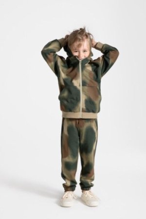 COCCODRILLO sweatshirt GRUNGE SWAMP BOY KIDS, multicoloured, ZC4132401GBK-022-122, 122 cm 