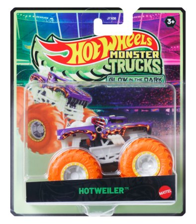 HOT WHEELS Monster Trucks pimedas helendavad autod, JFX08 