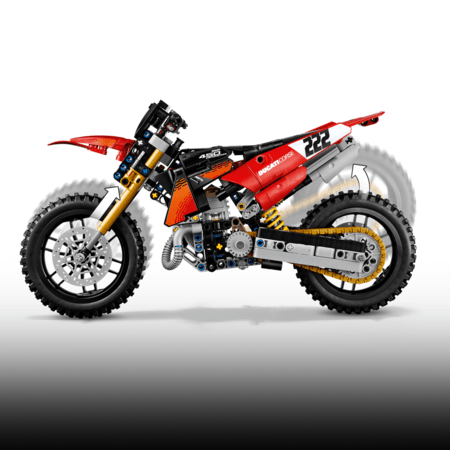 42238 LEGO® Technic Ducati Desmo450 MX Factory mootorratas 