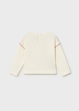 MAYORAL pikkade varrukatega t-särk, bone, 1.088-30, cm 