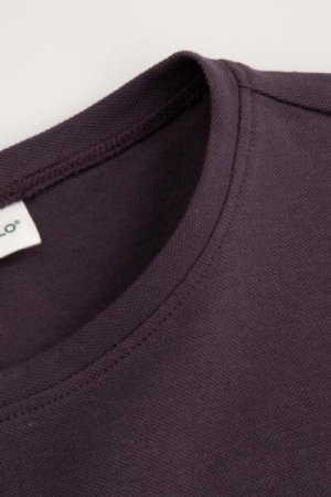 COCCODRILLO long sleeved t-shirt ACADEMY GIRL JUNIOR, lillad, ZC4143103AGJ-016-164, 164 cm 