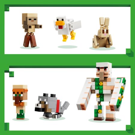 21592 LEGO® Minecraft® Kanaratsutaja kõrberünnak 