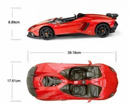 RASTAR 1:12 R/C auto Lamborghini Aventador, 57500 57500