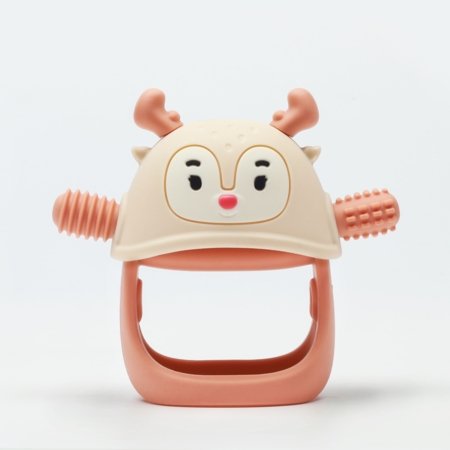 SMILY MIA närimisrõngas REINDEER, Nude, 3 k+, M12032-5 