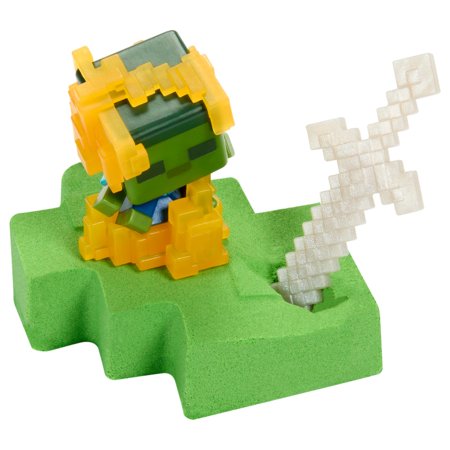 MINECRAFT Mini üllatuskomplekt kineetilise liivaga, HTK99 