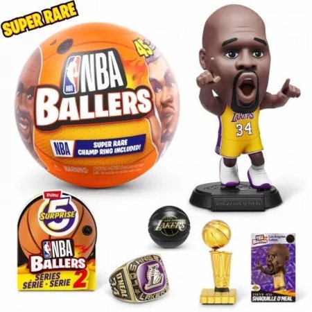 5 SURPRISE miniatuuride komplekt NBA Ballers 2 seeria, assortii, 77678GQ2 