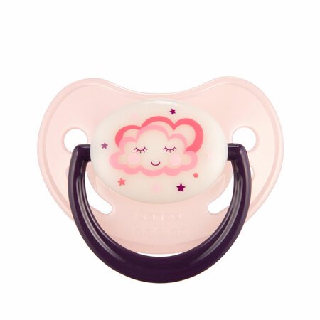 CANPOL BABIES silikoonist ortodontiline lutt NIGHT DREAMS, 6–18 kuud, 22/501_new 22/501