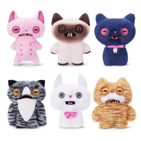 FUGGLER plüüsist võtmehoidja Alley Cat, 1. seeria, assortii., 15789 