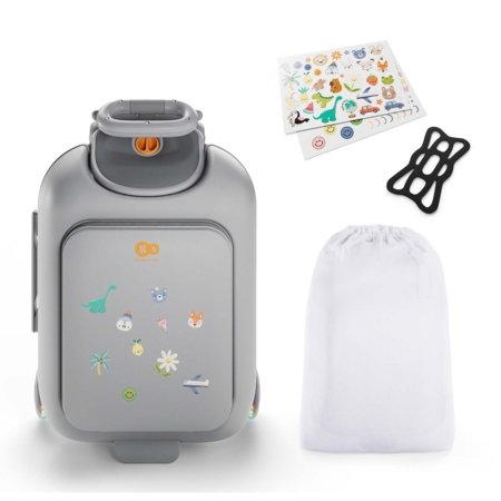 KINDERKRAFT reisikohver lapse kandmiseks CABBY, hall, KACABB00GRY0000 