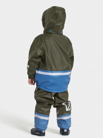 DIDRIKSONS soojendusega vihmakomplekt BOARDMAN 7, tumeroheline, 100 cm, 504454-300 504454-300-140