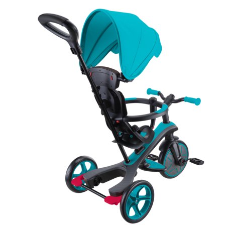 GLOBBER kolmerattaline jalgratas Trike Explorer 4in1, sinakasroheline, 632-105 632-105