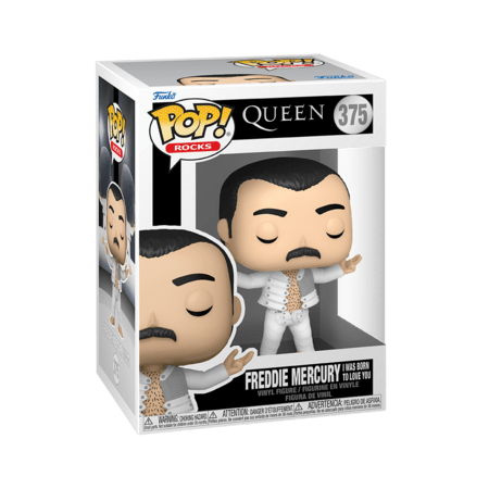 FUNKO POP! vinila figūriņa: Queen - F. Mercury (I was born to love you), 75375 