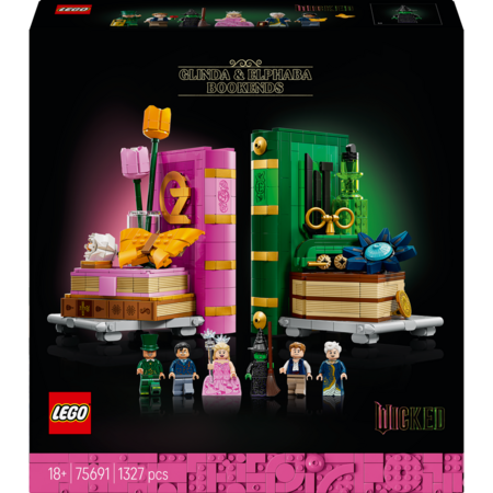 75691 LEGO® Wicked Glinda ja Elphaba raamatuhoidja 