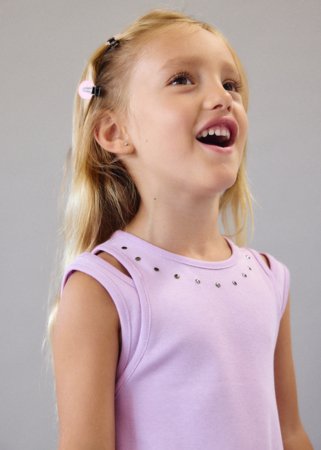 MAYORAL varrukateta kleit, lilac, 3.938-92, 92  cm 