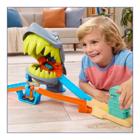 HOT WHEELS City komplekt – Shark Beach rada, JHL96 