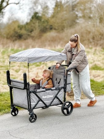 BABYTROLD käru FUN, Grey, 13-04G 