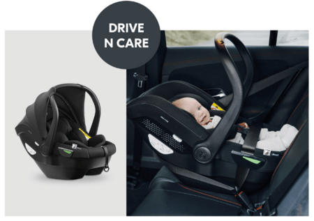 HAUCK turvatool DRIVE N CARE, 40-87 cm., Black, 614365 