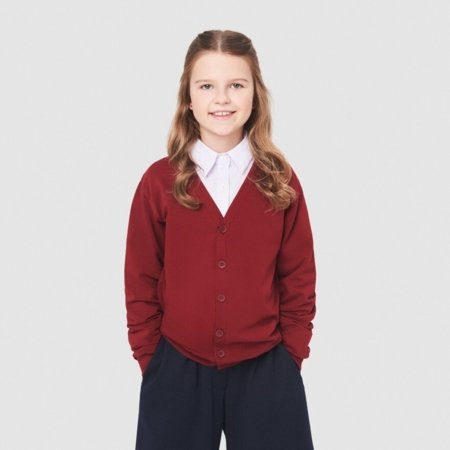 MAMAJUM kardigan, 3-007553, kirsi värv, 140/146 cm 