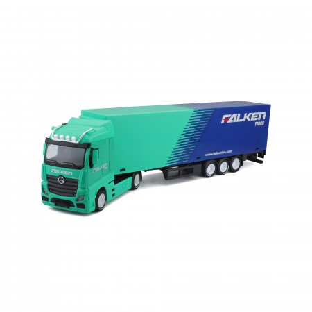 BBURAGO 1:43 treiler järelhaagis M-B Actros Gigaspace, 18-31460/18-31480 18-31460
