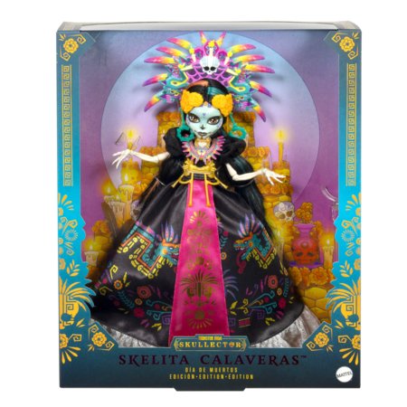 MONSTER HIGH Skullector kollektsiooninukk – Surnute päeva Skelita, JDR63 