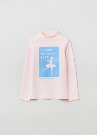 OVS GIRL3-10Y T-SHIRTS L/S 2H 7-8 PINK 001904394 