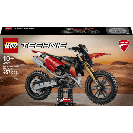 42238 LEGO® Technic Ducati Desmo450 MX Factory mootorratas 