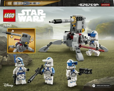 75345 LEGO® Star Wars™ 501st Clone Troopers™-i lahingukomplekt 75345