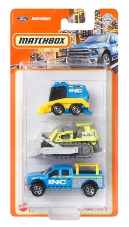 MATCHBOX auto 3-pakk, asst, C3713 