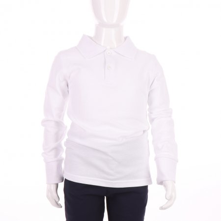 MAMAJUM långärmad polotröja 10-000006, valge, 158/164 cm 10-000006