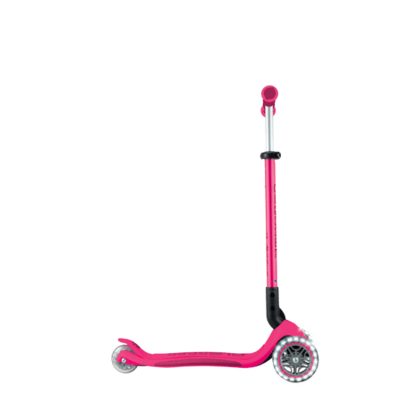 GLOBBER tõukeratas Go Up Deluxe Lights, fuksia, 748-610 